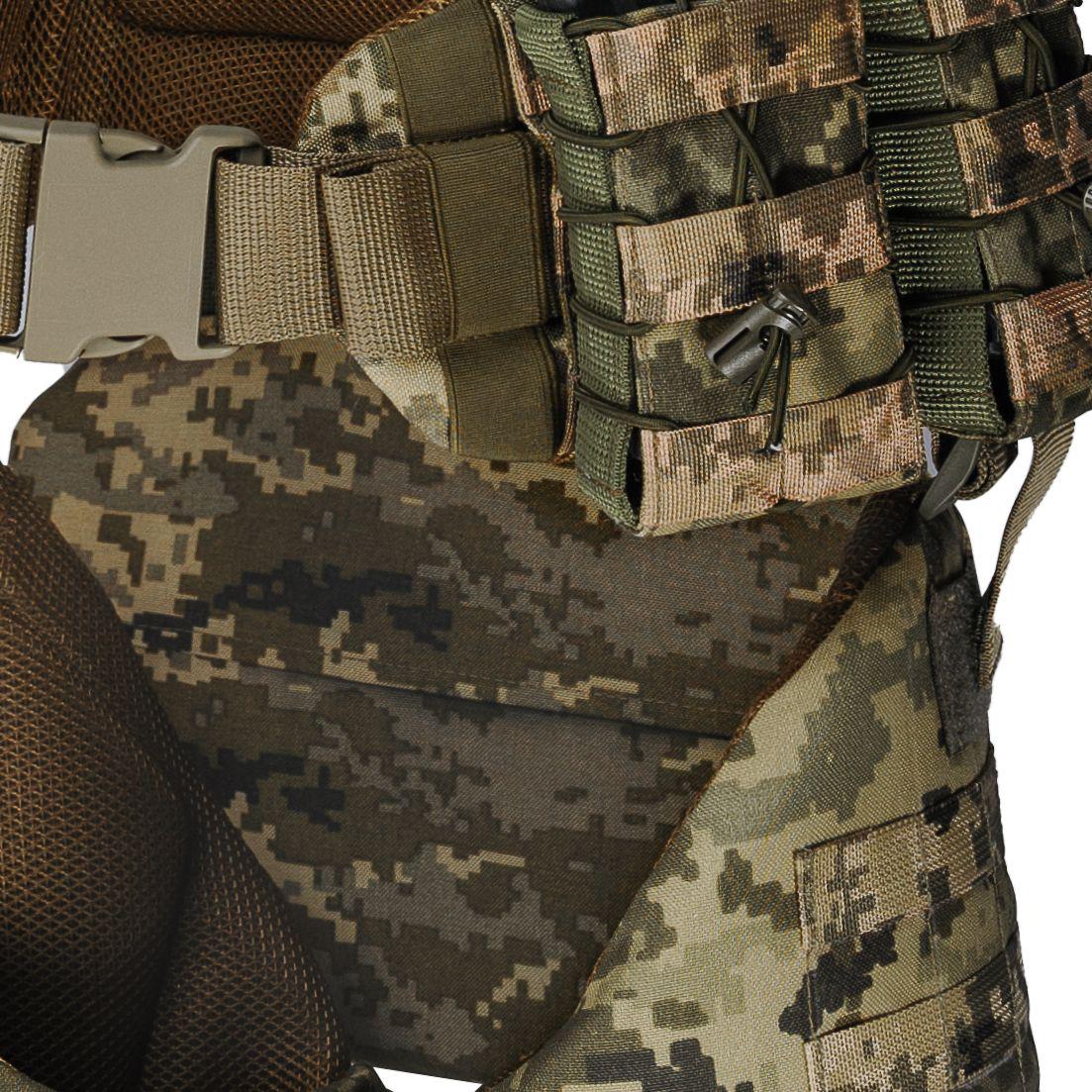 Баллистическая защита ног бедер и РПС Warbelt 1 класс SPECPROM L Пиксель - фото 6