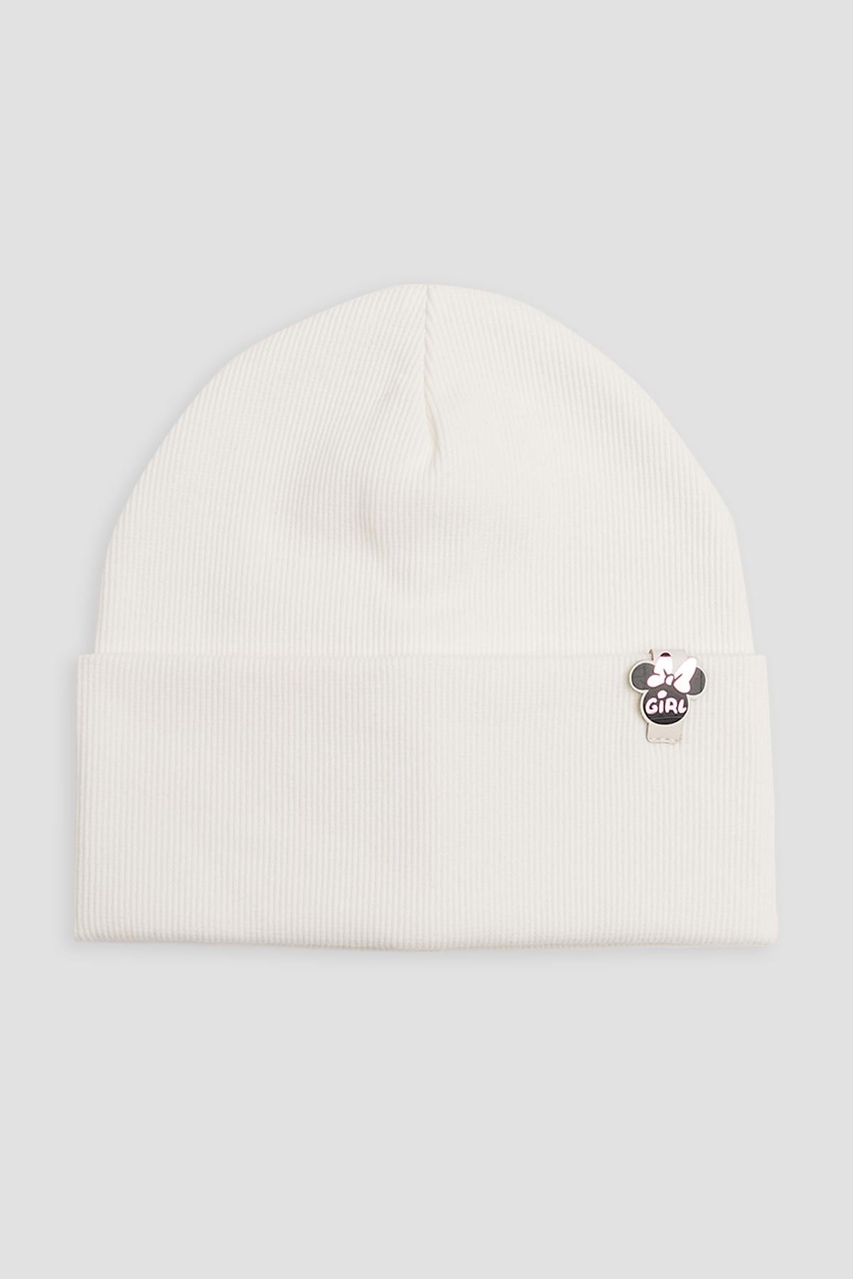 Шапка для девочки 44-46 см Молочный (24099955)