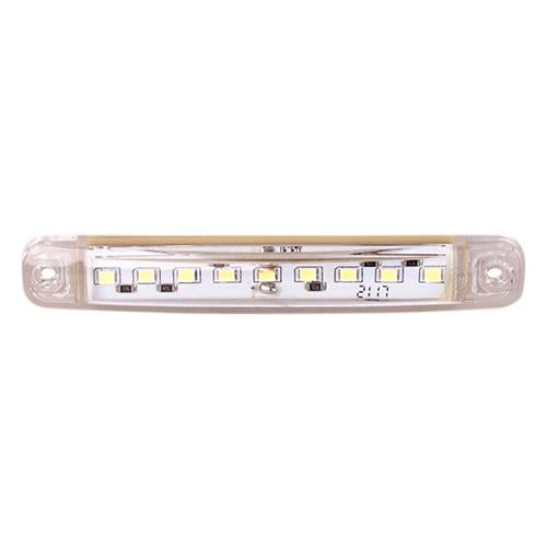 Повторитель габарита TH-91 9 LED 12/24V 15х100х10 мм Белый