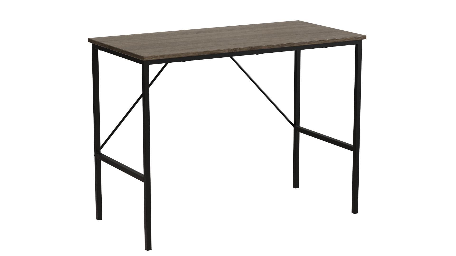 Письменный стол компьютерный Ferrum-decor Line Тайм 16 мм 750x1000x500 мм металл Черный/ДСП Дуб Таверна (TIME106) Письменный стол компьютерный Ferrum-decor Line Тайм 16 мм 750x1000x500 мм металл Черный/ДСП Дуб Таверна (TIME106)