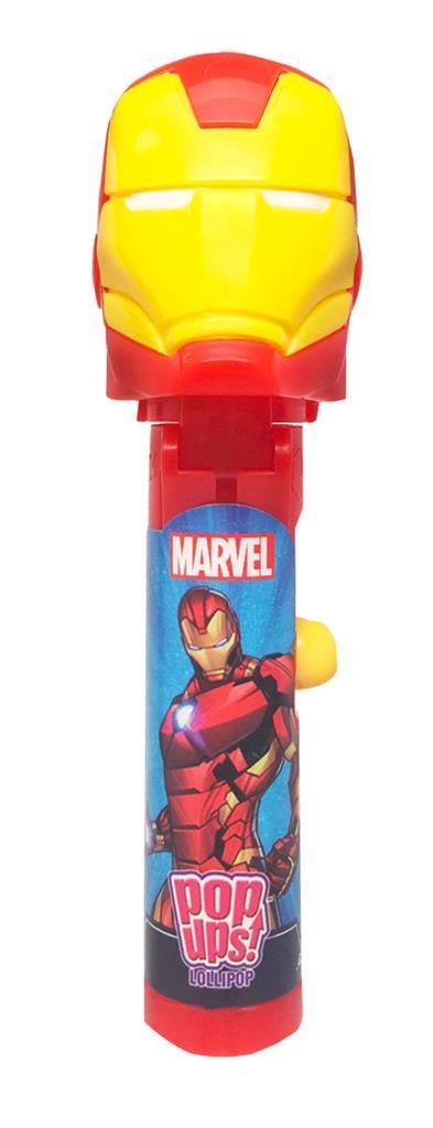 Леденец с игрушкой Железный Человек Bip Disney Marvel Mix Pop Ups 10 г (2424451777)