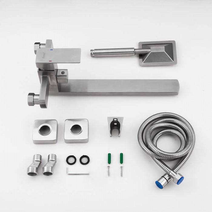 Змішувач для ванни Frap H802 F22802 з нержавіючої сталі - фото 4 Змішувач для ванни Frap H802 F22802 з нержавіючої сталі - фото 4