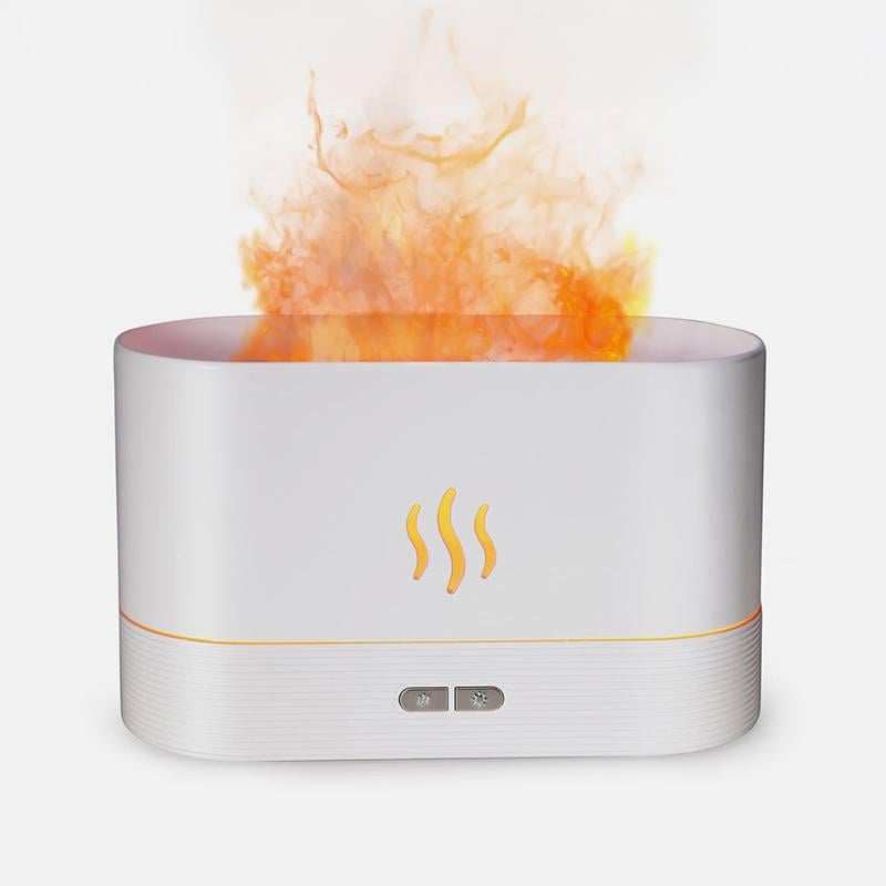 Увлажнитель воздуха с эффектом пламени и LED подсветкой