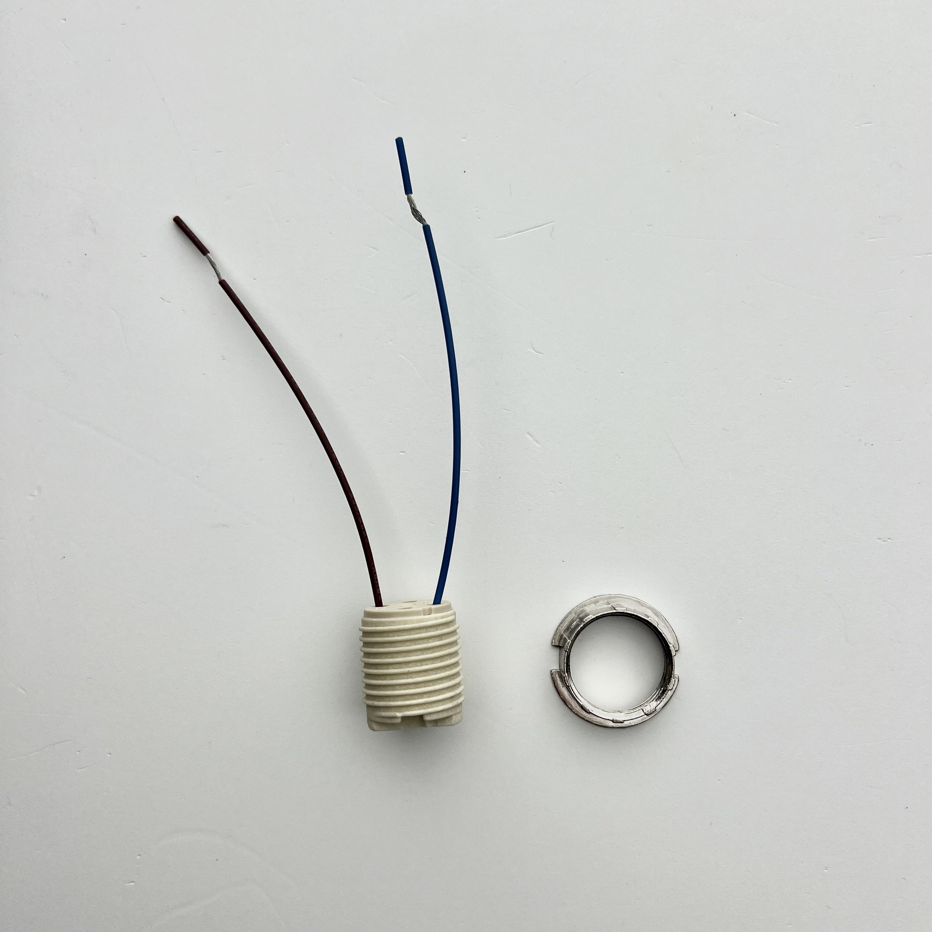 Патрон Luminaria G9 с гайкой керамический (24516879). - фото 3