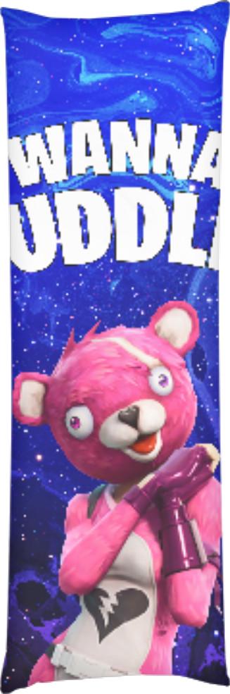Подушка дакимакура Fortnite Wanna Cuddle 50х150 см (13546209)