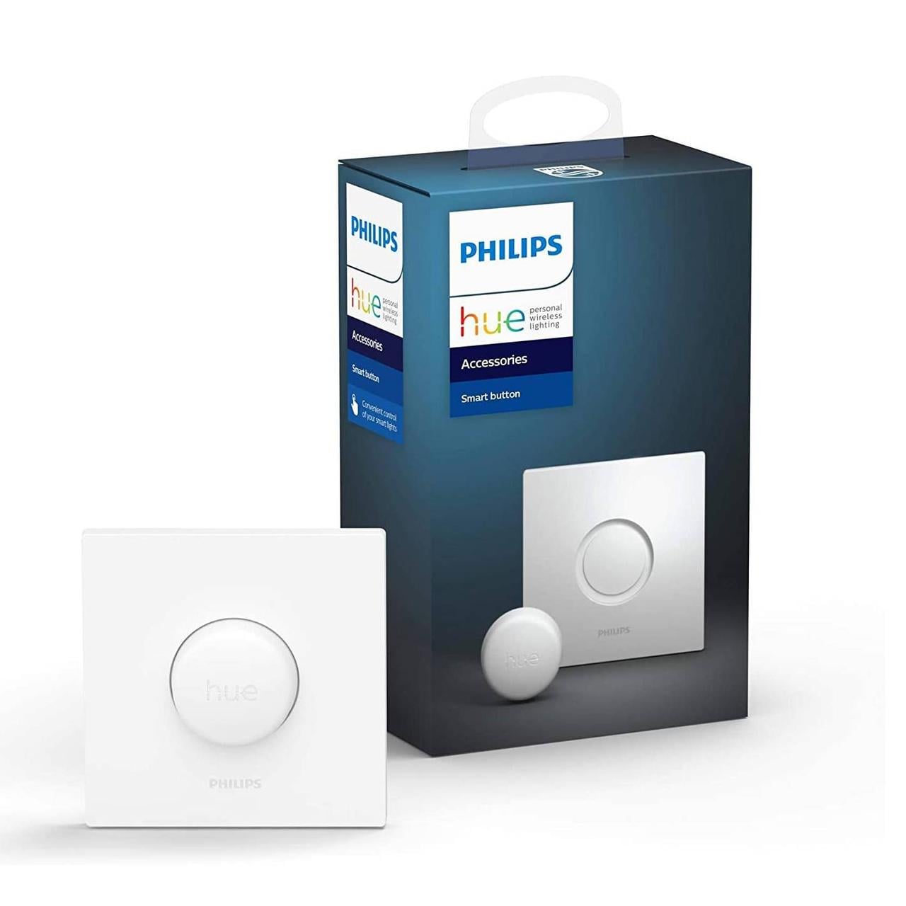 Умный выключатель Philips Hue Smart Button, портативный пульт управления, ZigBee, Apple HomeKit
