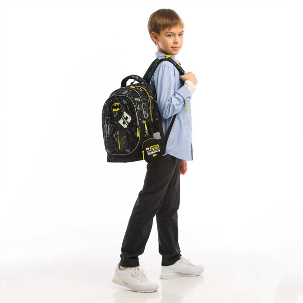 Шкільний набір KITE DC Batman рюкзак/пенал/сумка для взуття (SET_DC25-700M) - фото 4