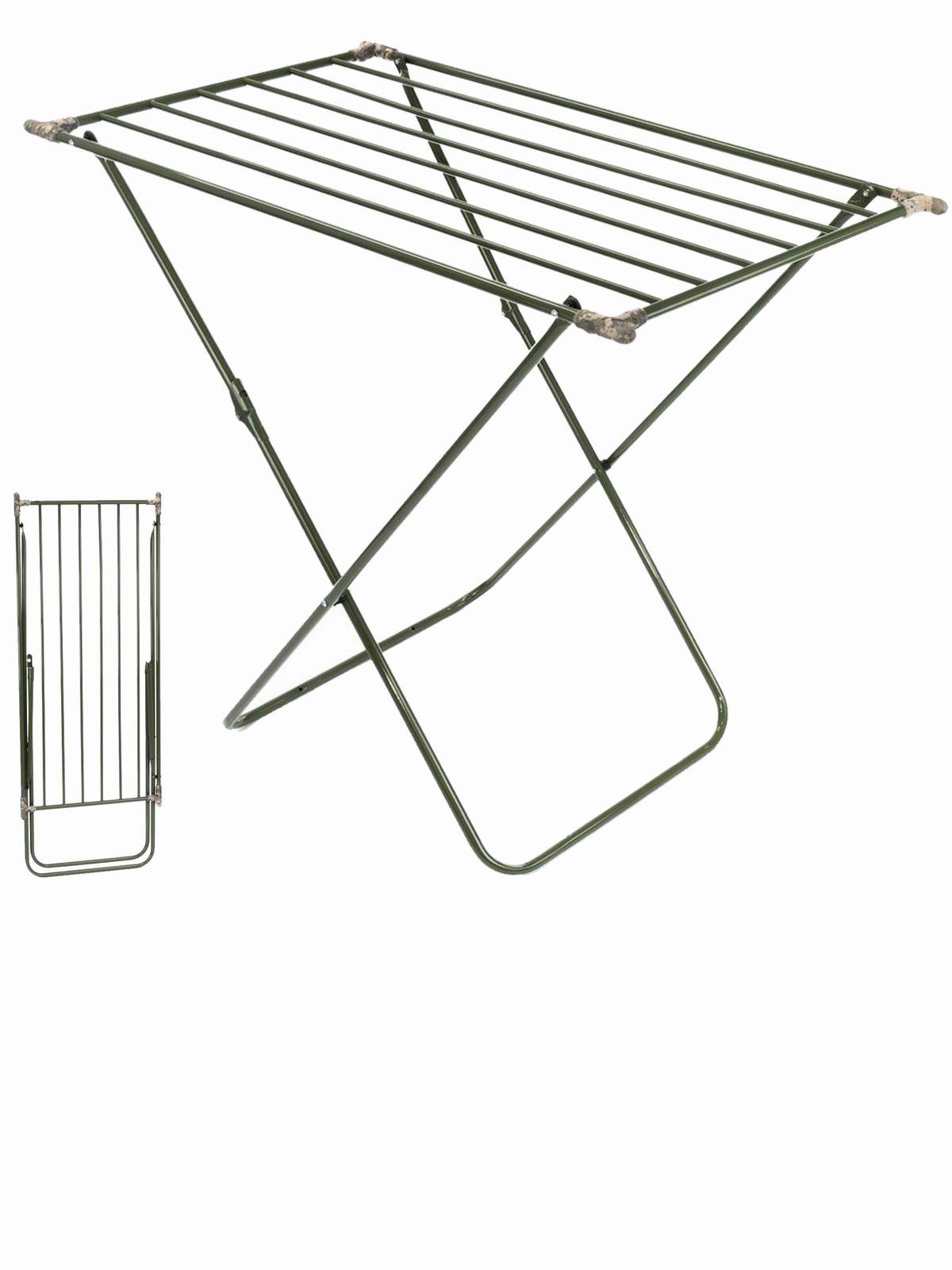 Сушарка підлогова Незламна кріплення метал Хакі (23709) - фото 2 Сушарка підлогова Незламна кріплення метал Хакі (23709) - фото 2