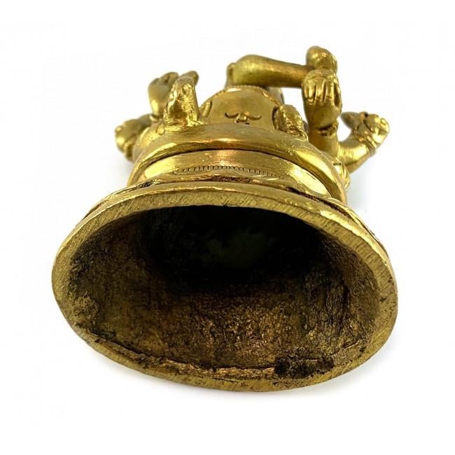 Статуетка Ганеша бронзовий 8,5х8х5,2 см (34914) - фото 5 Статуетка Ганеша бронзовий 8,5х8х5,2 см (34914) - фото 5