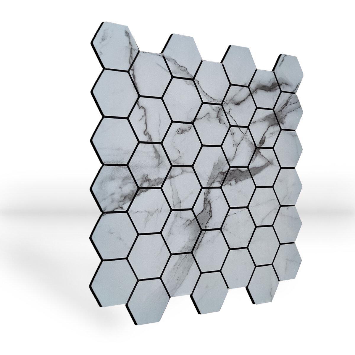 3D-панель самоклеющаяся мозаика PET (SW-00001664)