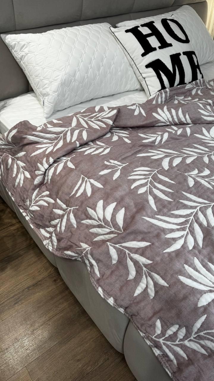 Покривало бавовняне 200х230 см Рожевий (Д-muslin25-007-03) - фото 5 Покривало бавовняне 200х230 см Рожевий (Д-muslin25-007-03) - фото 5