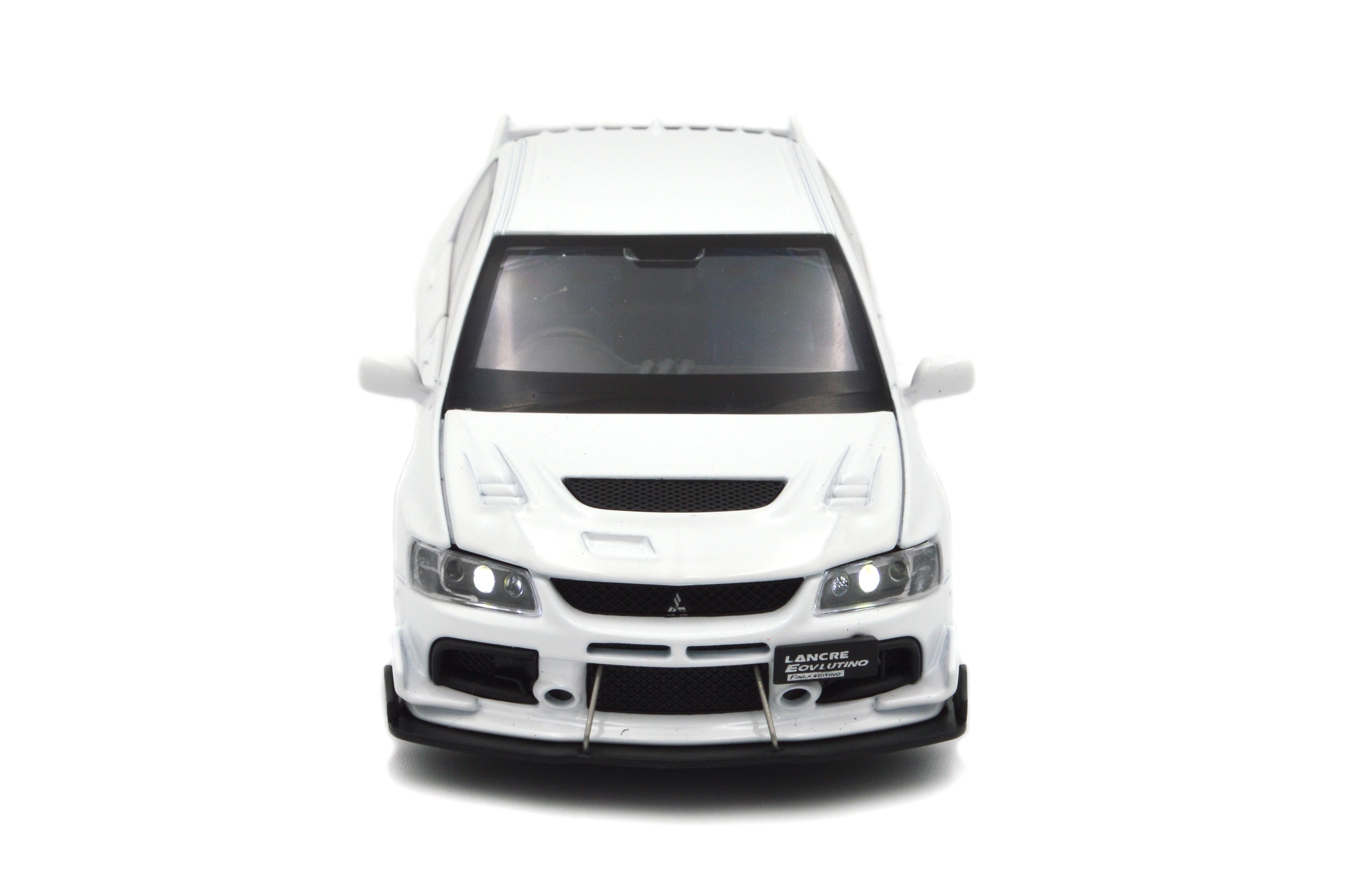 Іграшкова машинка металева Mitsubishi Lancer Evolution X 1:32 світло/звук/інерція/відкриваються двері (20651W) - фото 8 Іграшкова машинка металева Mitsubishi Lancer Evolution X 1:32 світло/звук/інерція/відкриваються двері (20651W) - фото 8