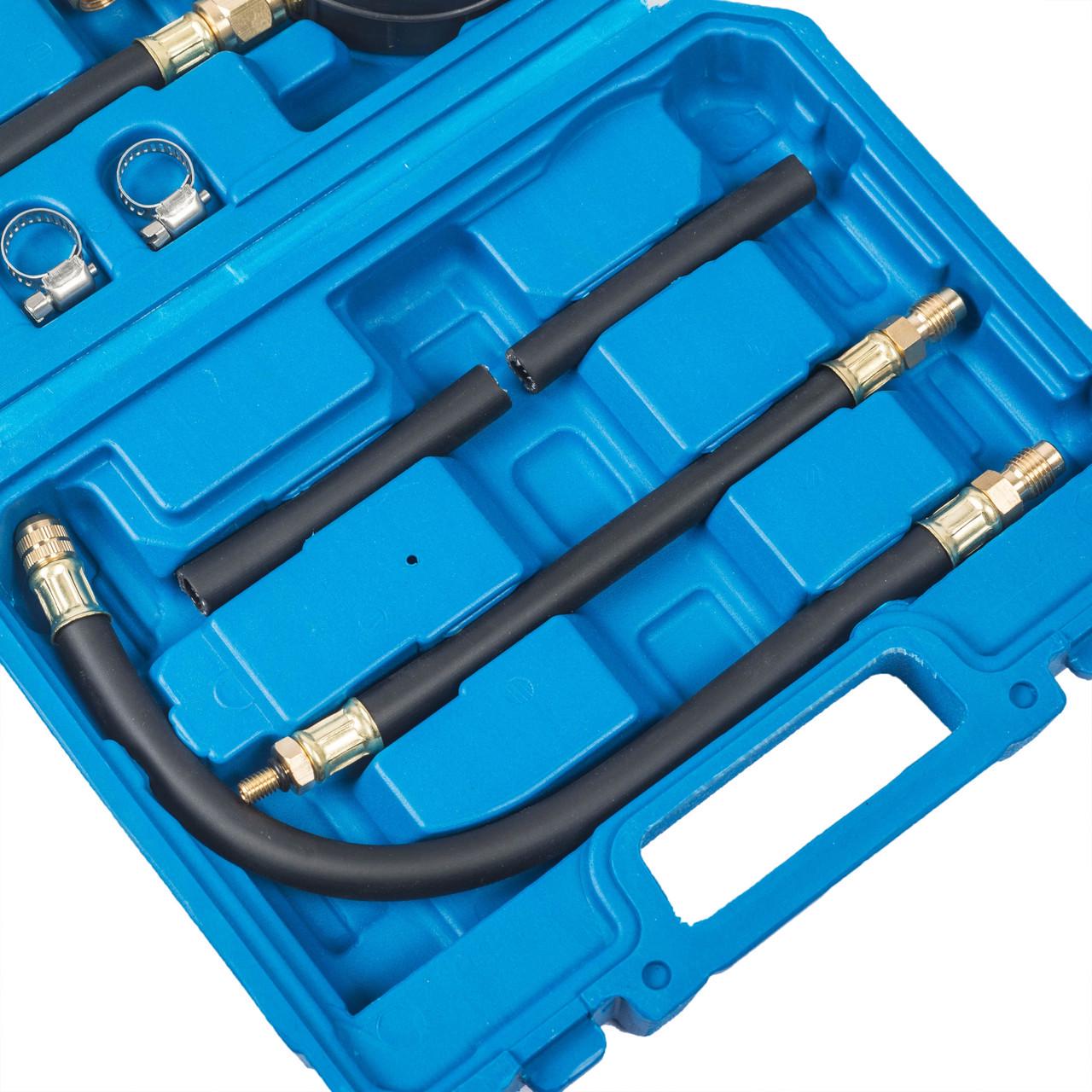 Манометр для вимірювання тиску палива в інжекторних магістралях Rewolt (T7003) - фото 4