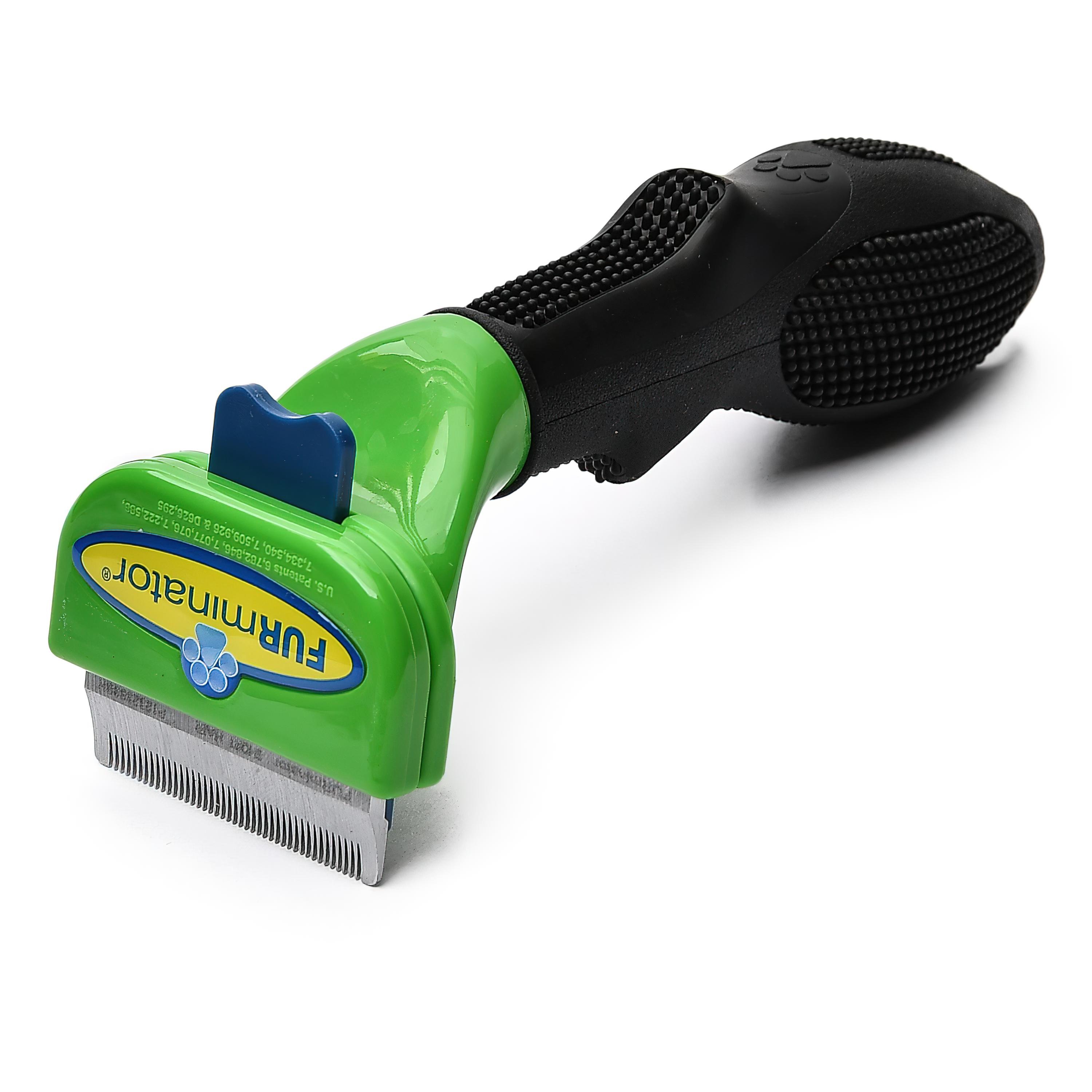 Фурминатор для длинношерстных кошек и собак лезвие 4,5 см с кнопкой (626) Фурминатор для длинношерстных кошек и собак лезвие 4,5 см с кнопкой (626)