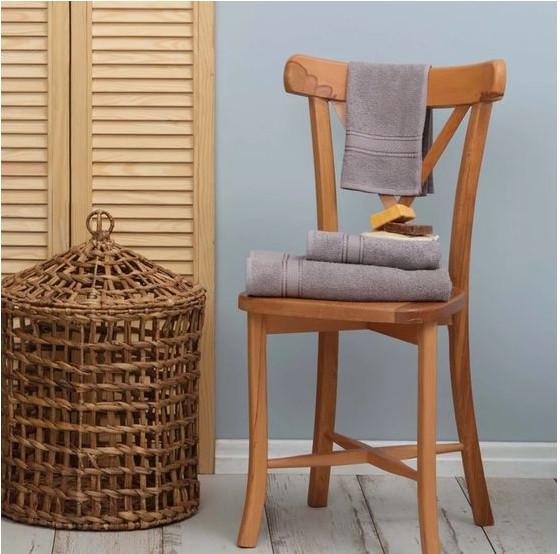 Рушник Karaca Home Daily Soft gri 50х90 см Сірий - фото 2 Рушник Karaca Home Daily Soft gri 50х90 см Сірий - фото 2