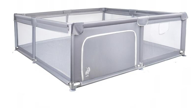 Манеж детский MalPlay KIVO 180x200 см Серый (113162)