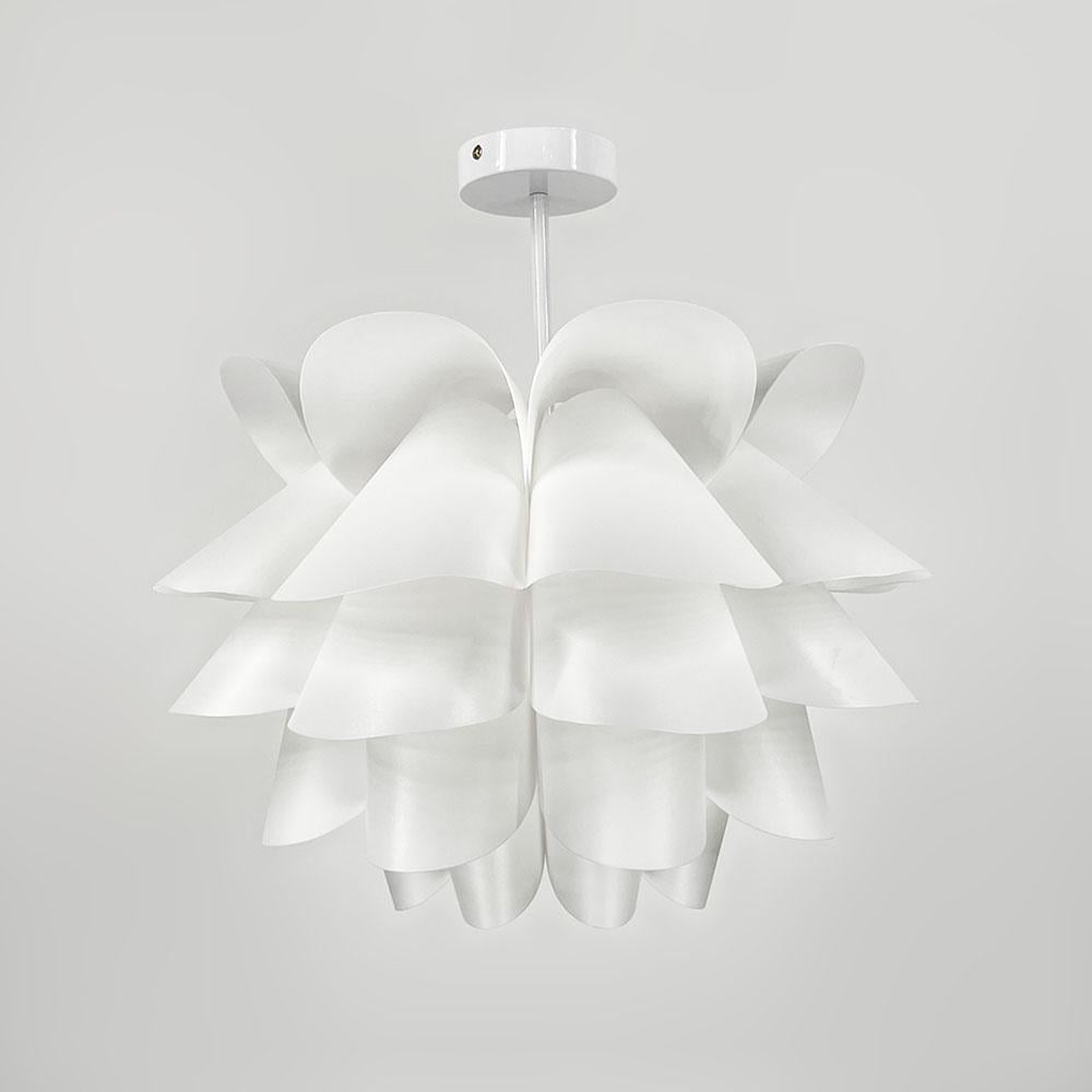 Підвісний світильник у формі білої квітки Ø 40 см (F36X-400)