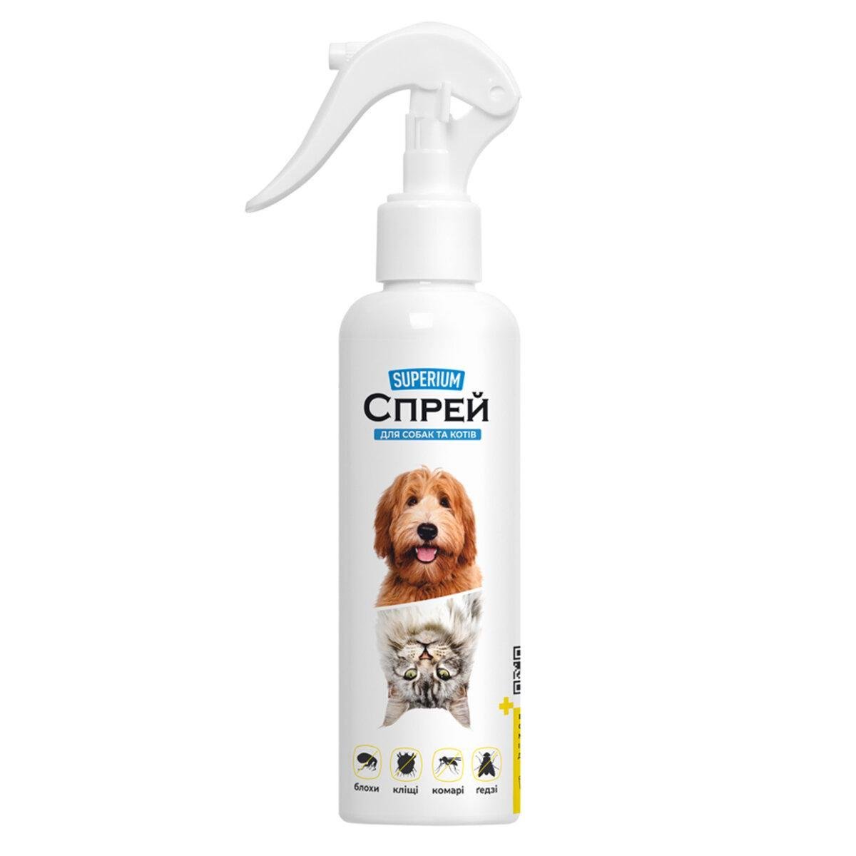 Спрей від паразитів для котів та собак 200 мл (25506887)