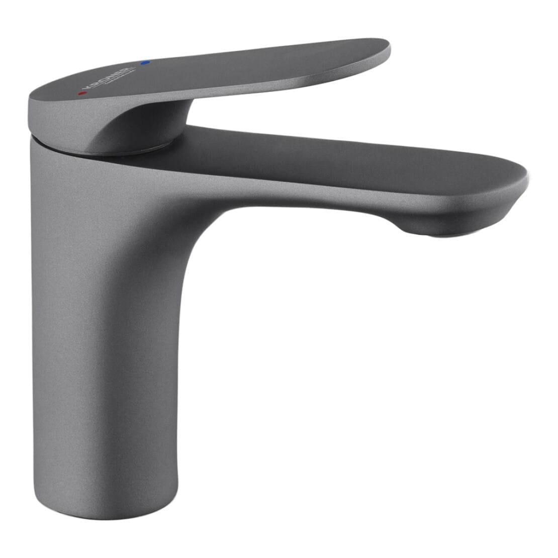 Змішувач для раковини Kroner KRM Linz GRN010 одноважільний Графіт матовий (CV034903)