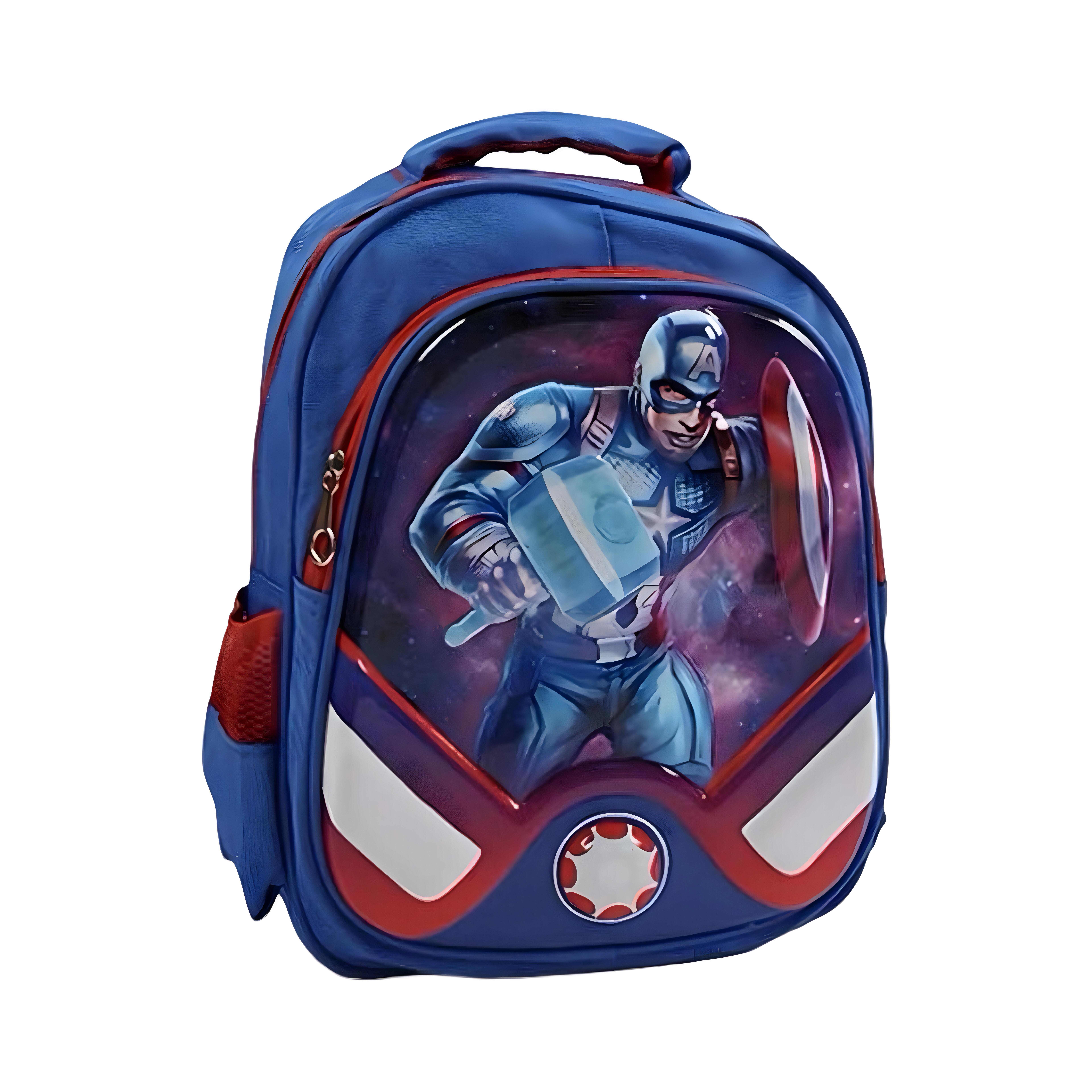 Школьный рюкзак Капитан Америка для мальчика 27х10х33 см (C 72879-2)