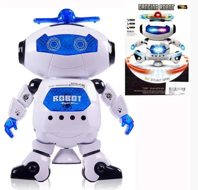 Интерактивная детская игрушка Dancing Robot 99444-2 Робот светится (1857305225) - фото 4