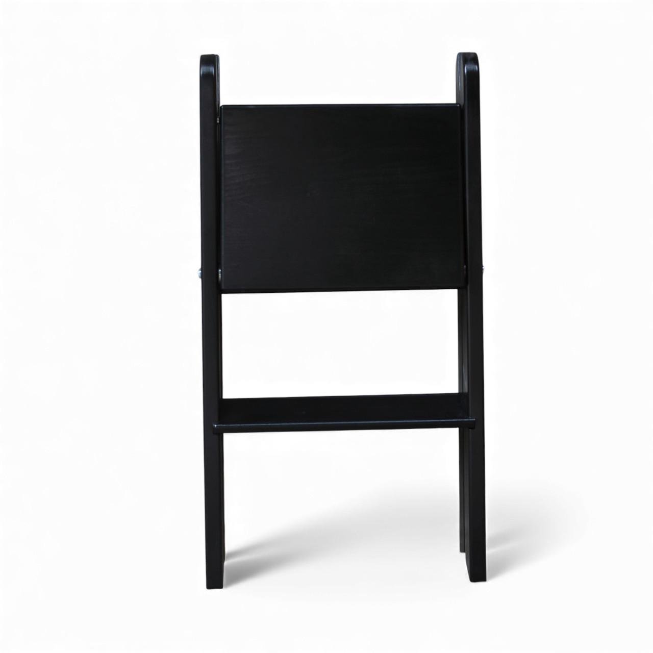 Табурет-лестница деревянный Студія Дерева Вільха бытовой двухсторонний 2 ступеньки Черный (31002872) - фото 4 Табурет-лестница деревянный Студія Дерева Вільха бытовой двухсторонний 2 ступеньки Черный (31002872) - фото 4