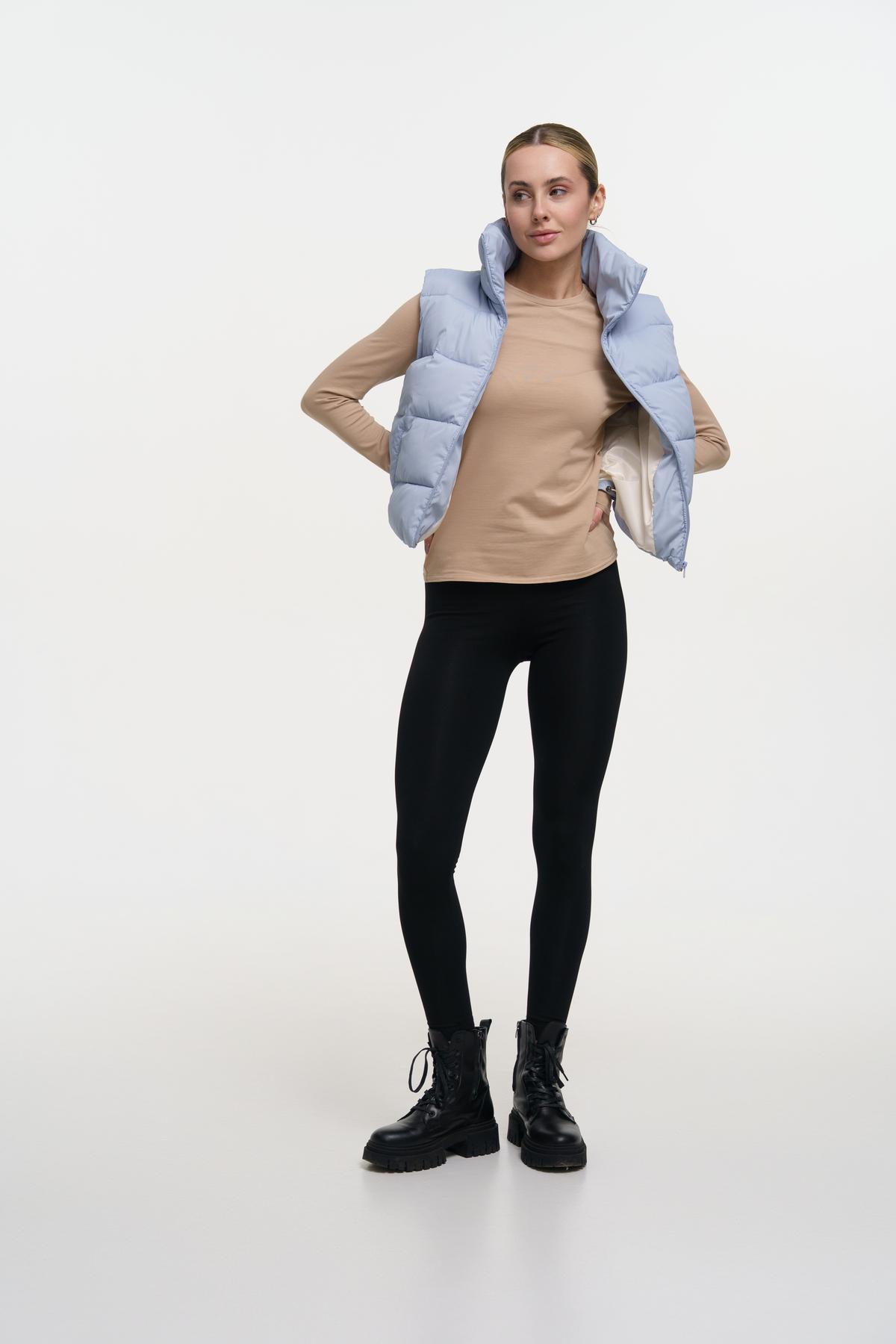 Жилетка жіноча укорочена Intruder Lola з утепленням M-L Блакитний (1343916509/5/2) - фото 5 Жилетка жіноча укорочена Intruder Lola з утепленням M-L Блакитний (1343916509/5/2) - фото 5