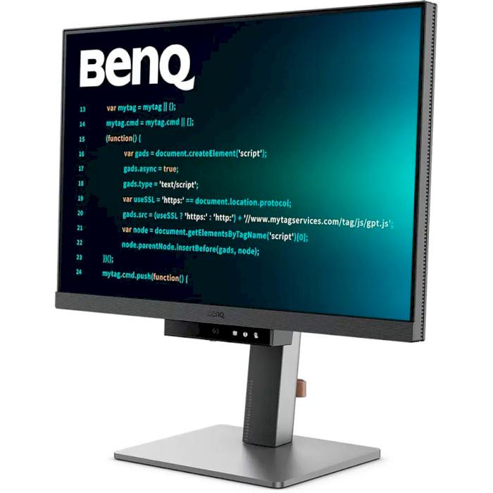 Монітор BenQ RD240Q PD 90W Dark Grey (9H.LLXLA.TBE) - фото 3