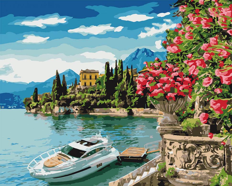 Картина за номерами Ідейка "Барви моря" 40х50 см (KHO2746)