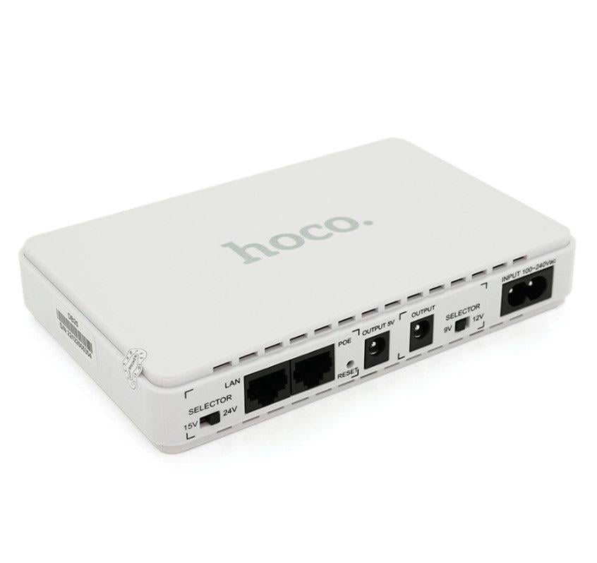 Джерело безперебійного електроживлення Hoco для роутерів/комутаторів/PON/POE HOCO DB25 8800 mAh DC 5V/9V/12V (56908)