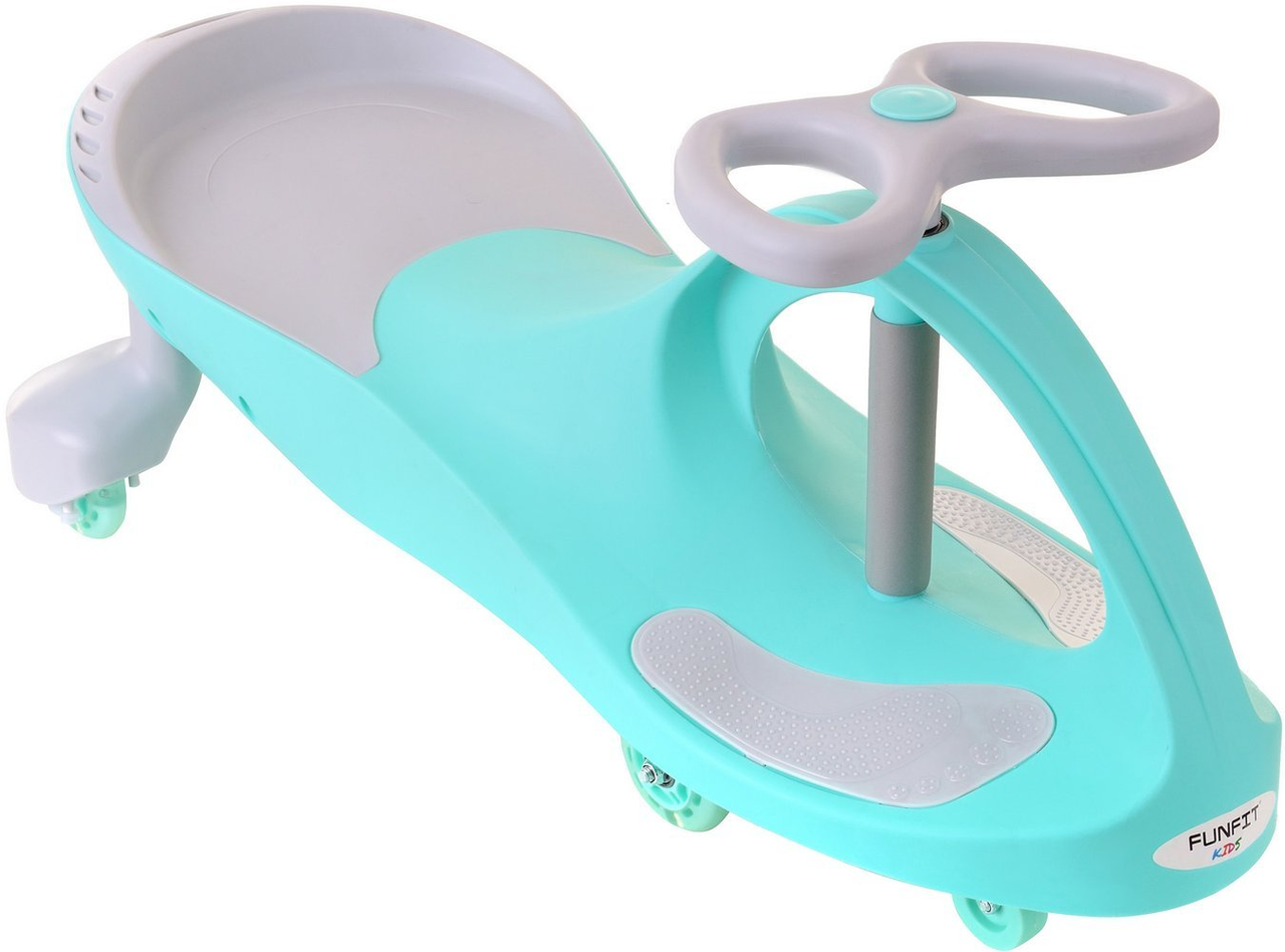 Бібікар машинка дитяча інерційна Funfit Kids Gravitational Ride-on зі світлодіодними колесами