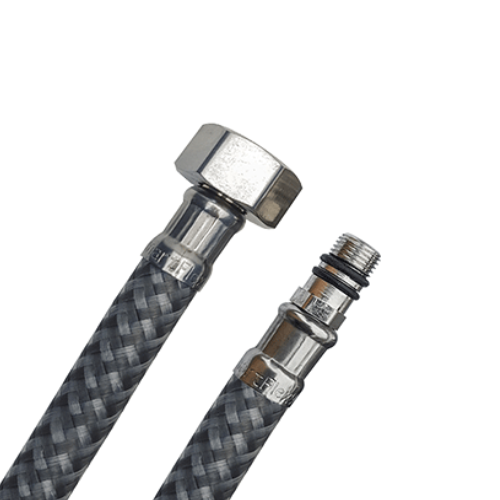 Шланги для смесителя нейлоновые SmartFlex М10 40 см 2 шт. - фото 2 Шланги для смесителя нейлоновые SmartFlex М10 40 см 2 шт. - фото 2