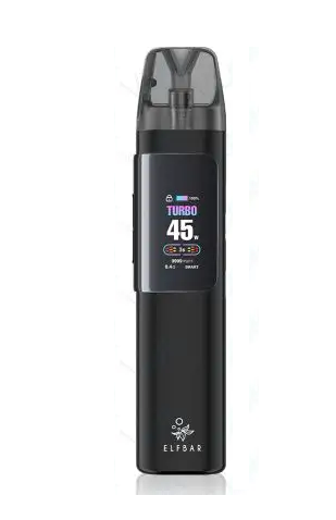 Електронна сигарета багаторазова Elf Bar ElfX Pro 1200 mAh 3 мл Black