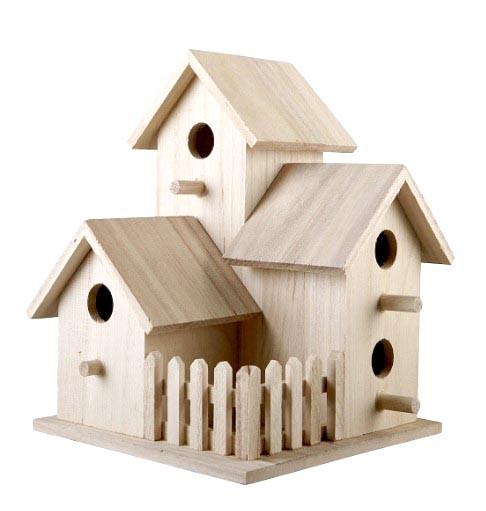 Шпаківня садова з дерева Гірник Бланже (СКВ-002701) - фото 4