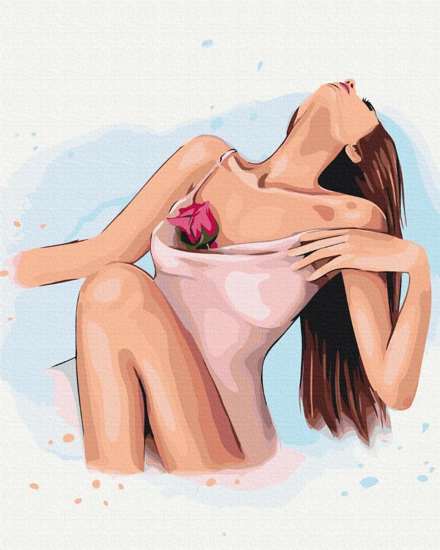 Картина по номерам Brushme BS53456 Нижнее касание 40х50 см (1753518896)