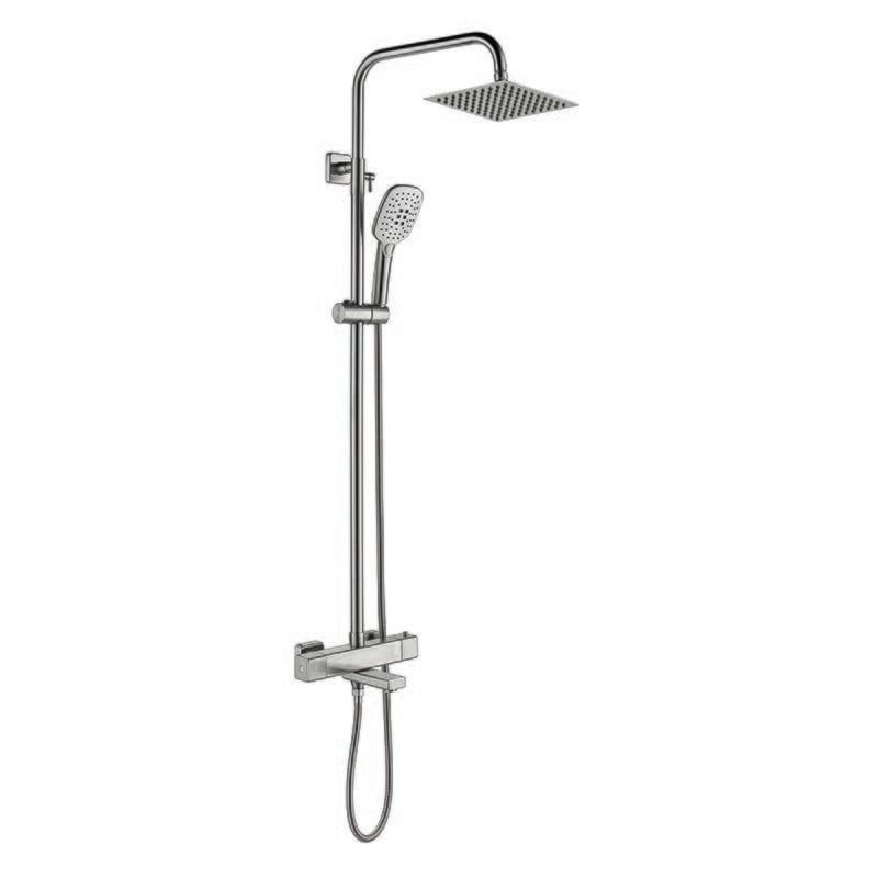 Душевая система с термостатом KOER KI-57017-02 KR4788 нержавеющая сталь