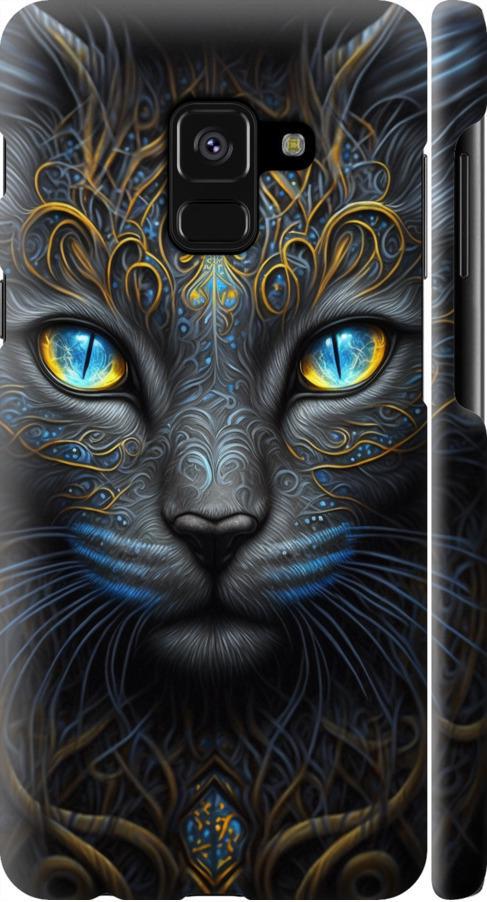 Чехол на Samsung Galaxy A8 2018 A530F Кошка (5548m-1344-42517)