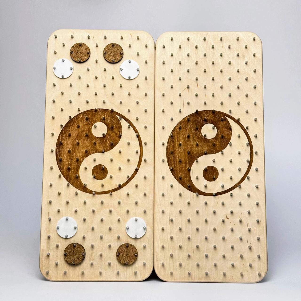 Доска Садху для йоги Aurora Ромб Инь и Ян 320x140 мм (ДС Мінімалізм Ромб КЖ 320_140_15) - фото 5 Доска Садху для йоги Aurora Ромб Инь и Ян 320x140 мм (ДС Мінімалізм Ромб КЖ 320_140_15) - фото 5