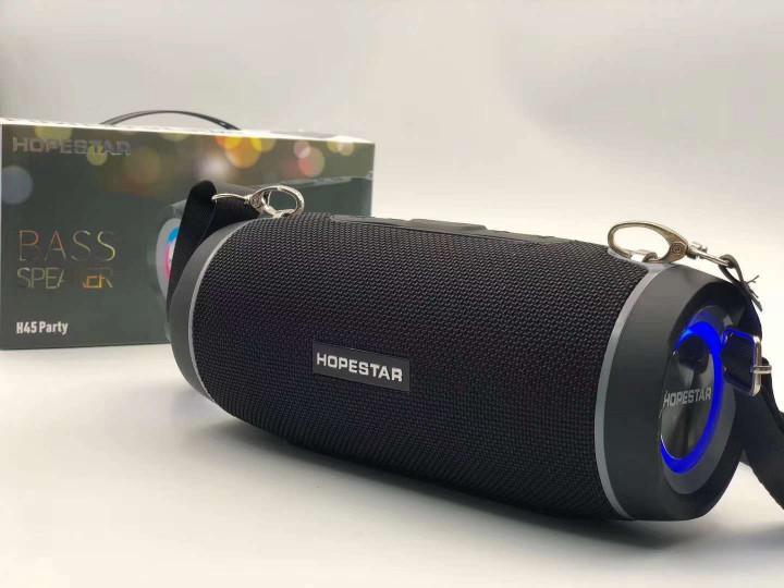 Bluetooth-колонка HOPESTAR H45 Black (1279739057) - фото 3