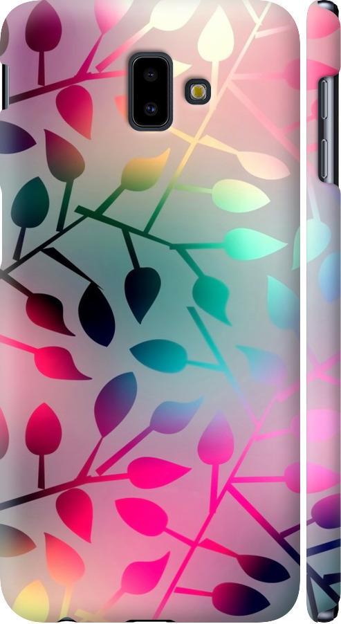 Чехол на Samsung Galaxy J6 Plus 2018 Листья (2235m-1586-42517)