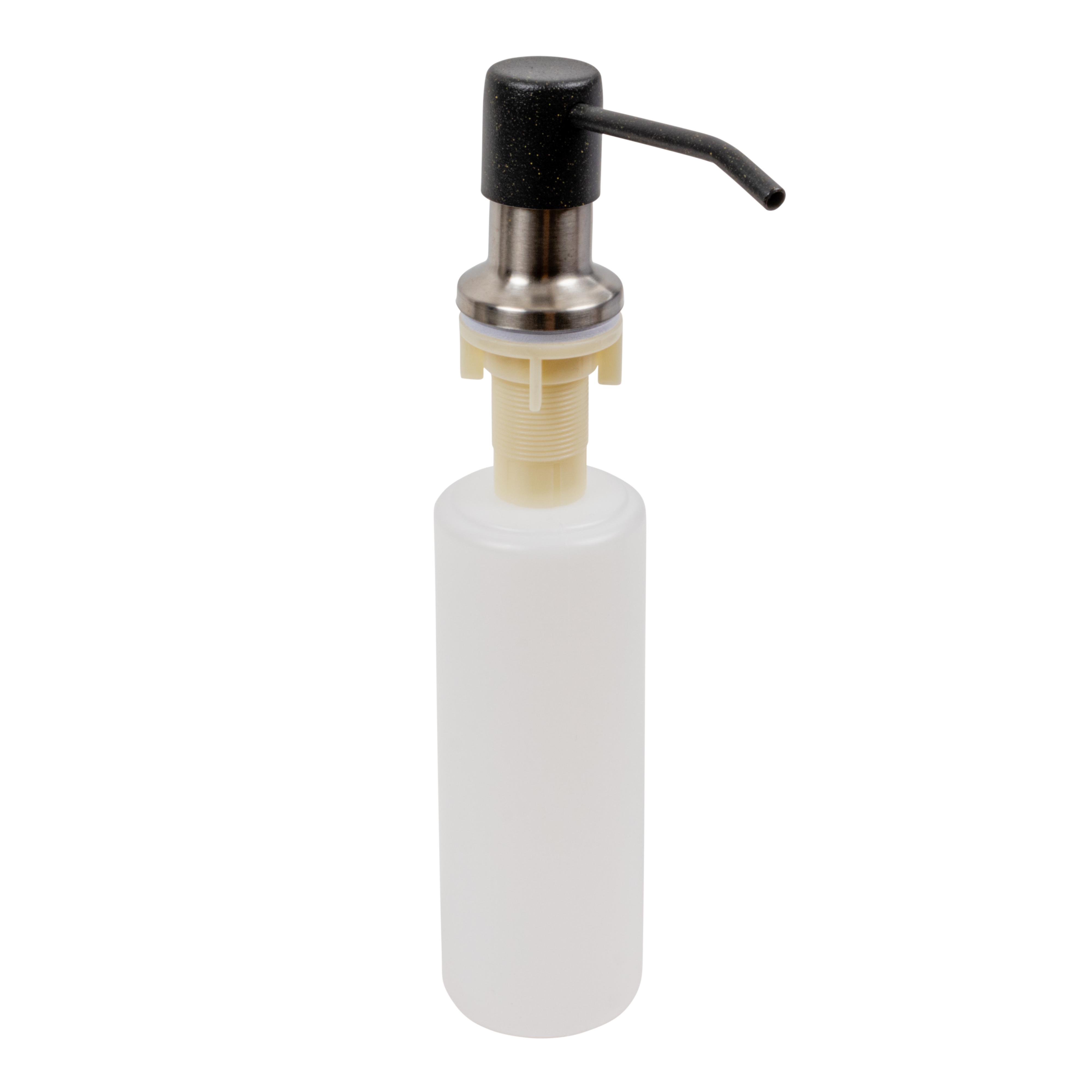 Дозатор врезной для мойки Platinum S02 PLS-A34316 300 мл Черный (158328) Дозатор врезной для мойки Platinum S02 PLS-A34316 300 мл Черный (158328)