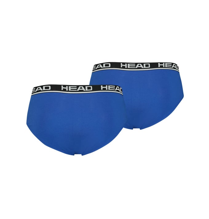 Труси-сліпи Head Boxer Brief 2P L Чорний/Блакитний (100001753-001 L) - фото 2