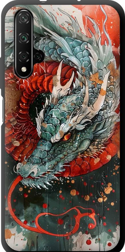 Чехол на Huawei Honor 20 Стихия огня (6101b-1697-42517)