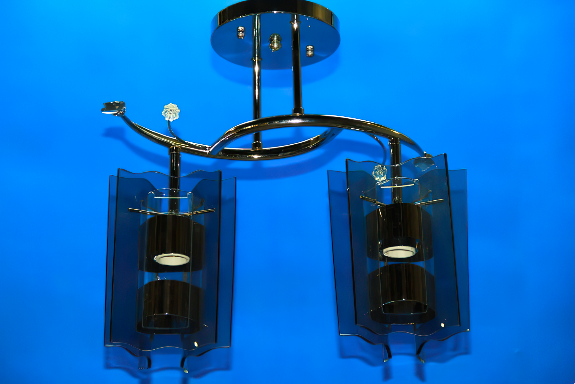 Люстра с плафонами Splendid Ray (L4326/2E CH+BK)