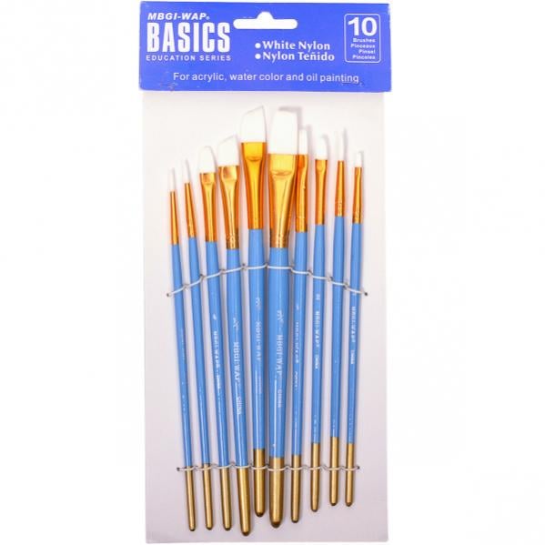 Набор синтетических художественных кистей 1013 К (1028)