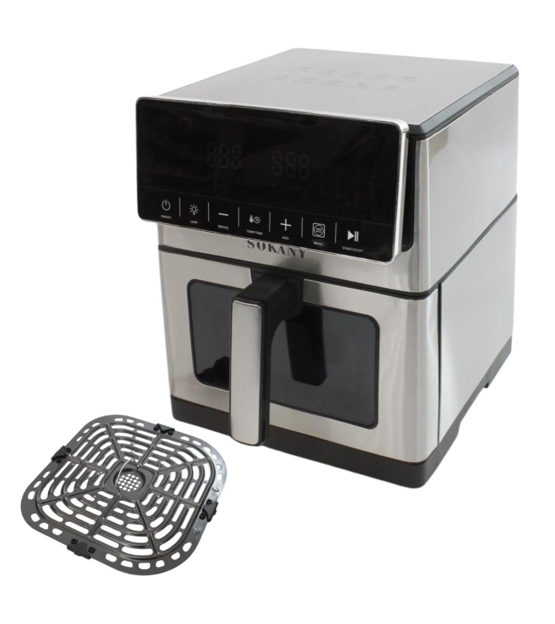 Аэрофритюрница-мультипечь Sokany SK-10113 10 л 2200 Вт Стальной