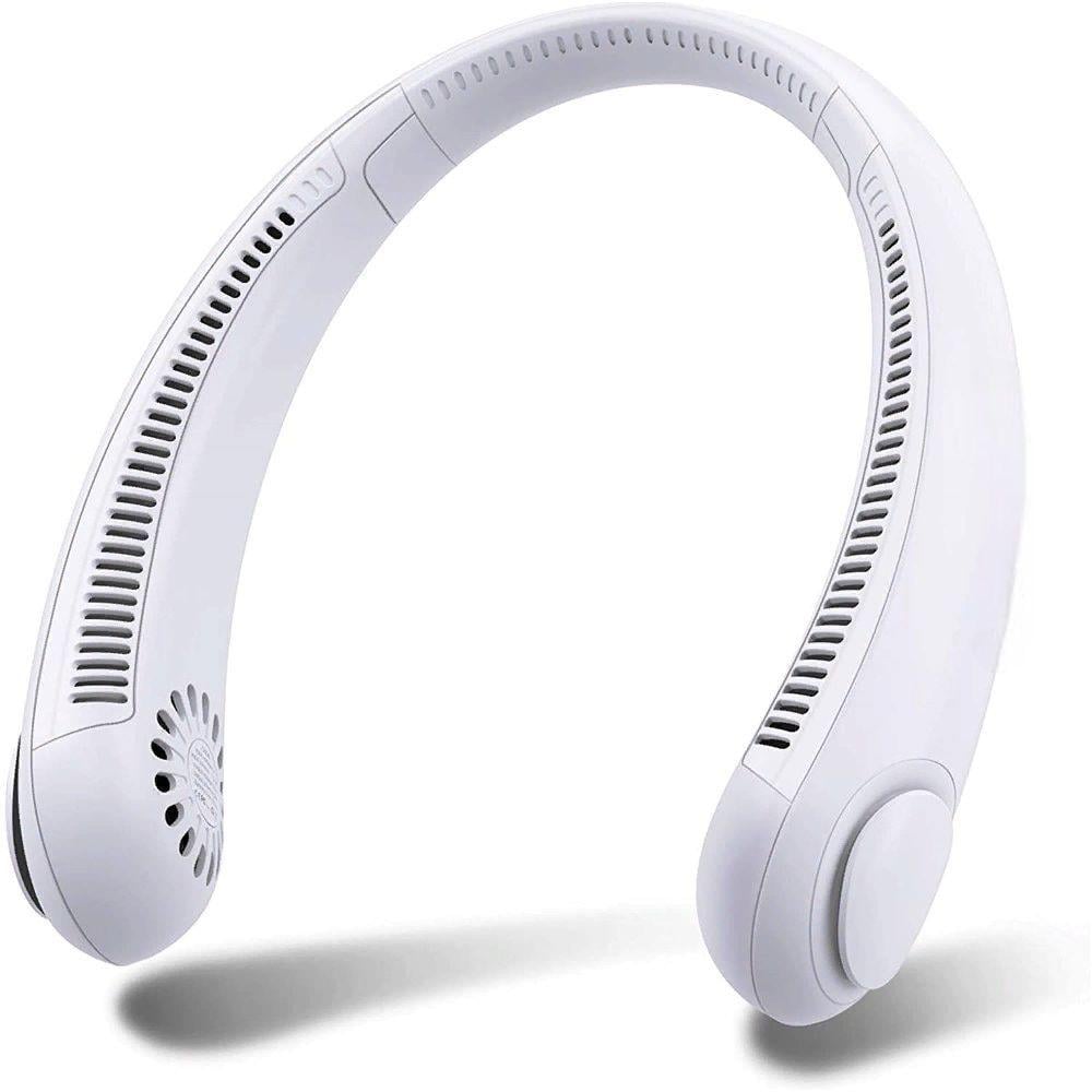 Вентилятор на шею Cat-neck Fan USB портативный Белый (6-18- vt-1010)