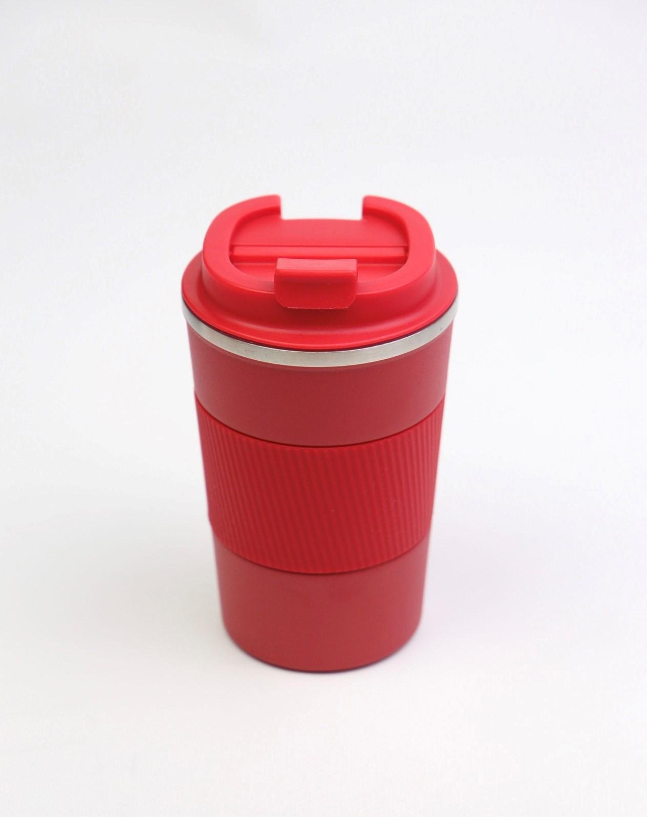 Термокружка вакуумная герметичная 380 мл Красный (00000010486) - фото 4 Термокружка вакуумная герметичная 380 мл Красный (00000010486) - фото 4