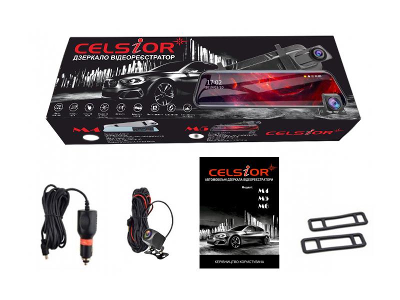 Зеркало с видеорегистратором Celsior DVR-M5 - фото 5 Зеркало с видеорегистратором Celsior DVR-M5 - фото 5