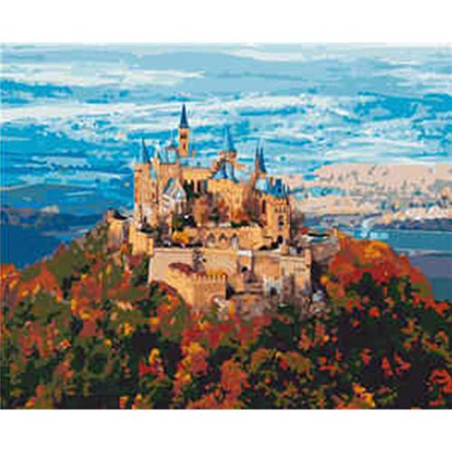 Картина по номерам Strateg Замок на горе 40x50 см (VA-1927)